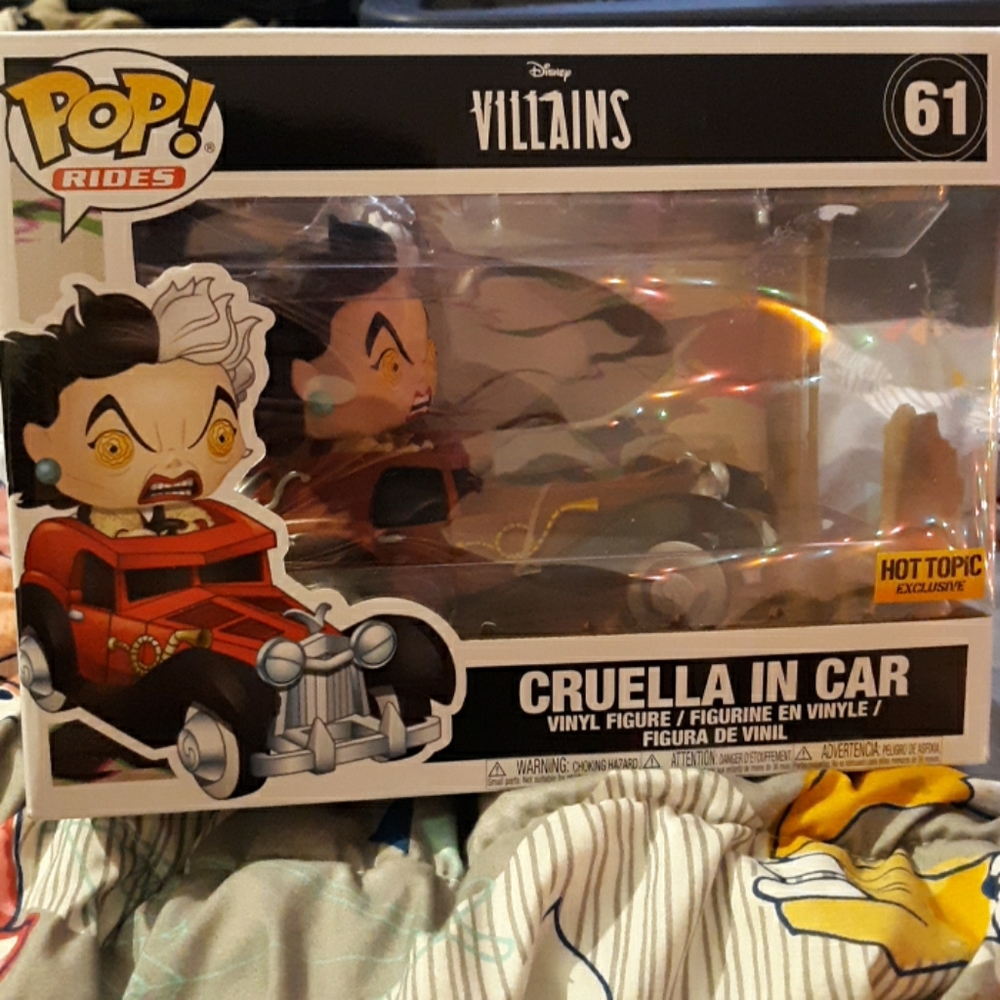 Pop cruella in car Brand new